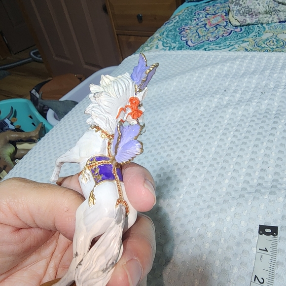 HAMILTON COLLECTION EUC RINGLING BROS. MINATURE METAL PROFORMING HORSE FIGURINE - Picture 6 of 8